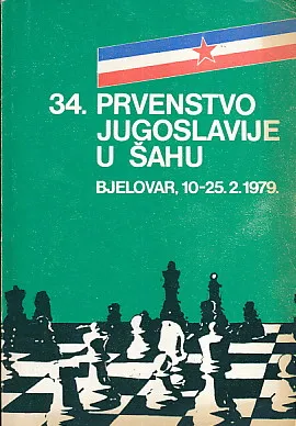 34. prvenstvo Jugoslavije u šahu (Bjelovar, 10-25.2.1979.)