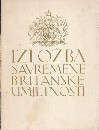 Izložba savremene britanske umjetnosti u Zagrebu (katalog)