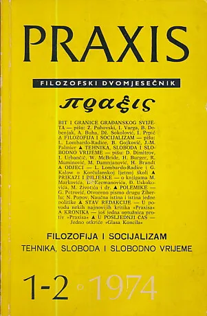 Praxis, br. 1-2/1974