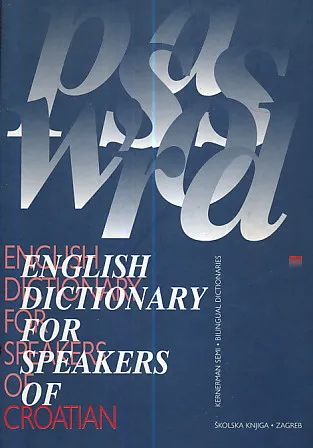 Password - English Dictionary for Speakers of Croatian