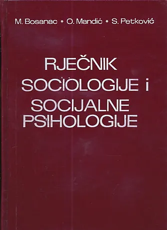 Rječnik sociologije i socijalne psihologije