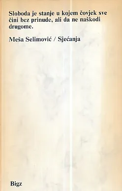 Sjećanja: memoarska proza