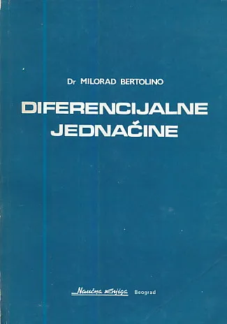 Diferencijalne jednačine