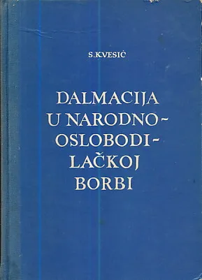 Dalmacija u narodnooslobodilačkoj borbi