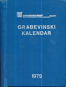 Građevinski kalendar 1975