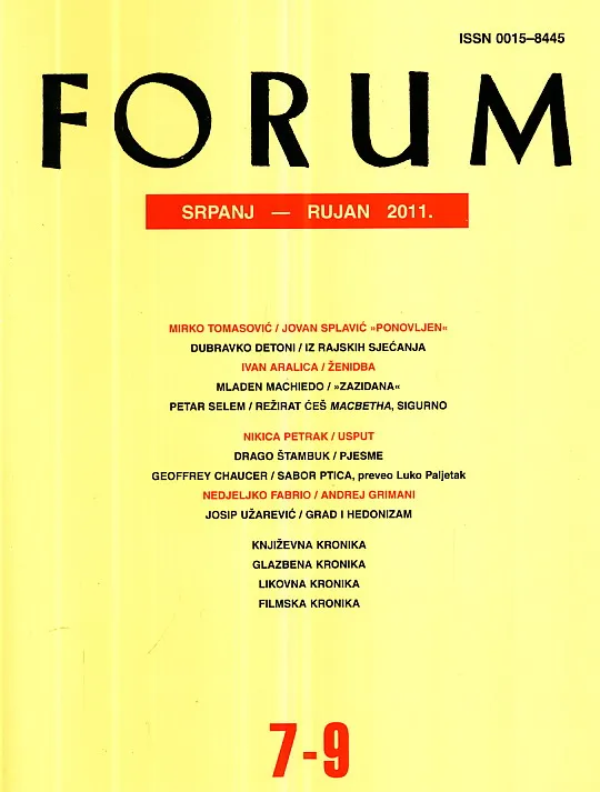 Forum, br. 7-9/2011