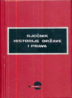Rječnik historije države i prava