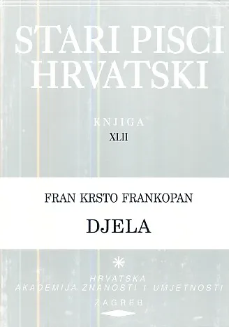 Stari pisci hrvatski XLII: Djela