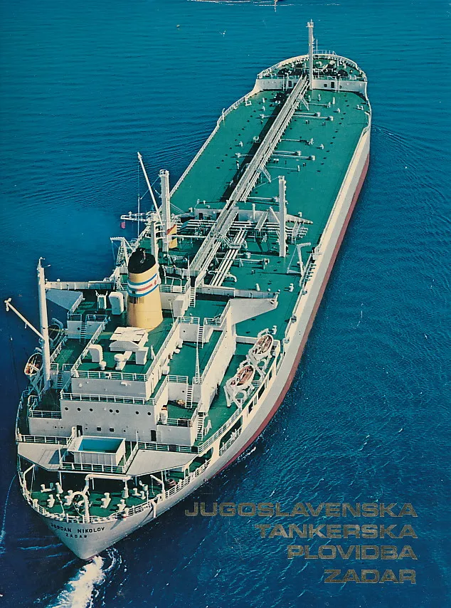 Jugoslavenska tankerska plovidba Zadar 1955-1975