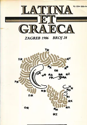 Latina et Graeca, br. 28/1986