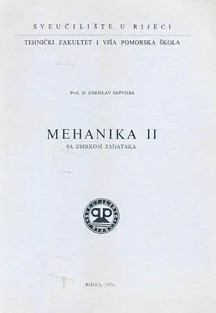 Mehanika II sa zbirkom zadataka