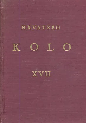 Hrvatsko kolo, knjiga XVII/1936