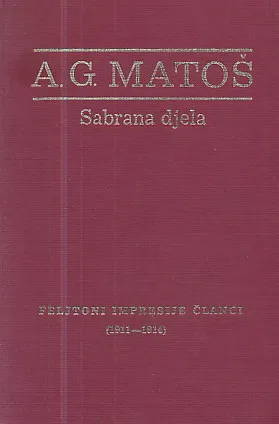 Feljtoni, impresije, članci II. sv. XVI