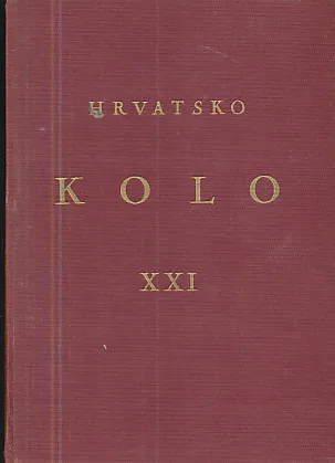 Hrvatsko kolo, knjiga XXI/1940
