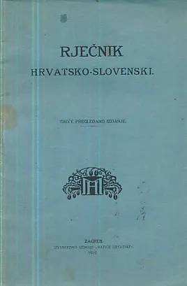 Rječnik hrvatsko-slovenski