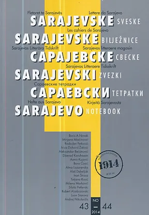 Sarajevske sveske, 43-44/2014