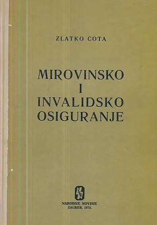 Mirovinsko i invalidsko osiguranje