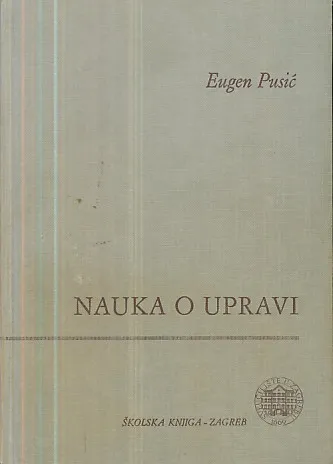 Nauka o upravi, knjiga I