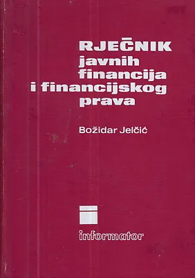 Rječnik javnih financija i financijskog prava