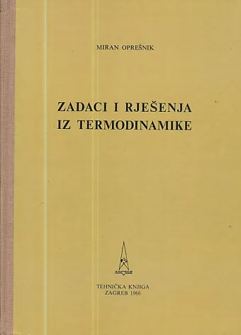 Zadaci i rješenja iz termodinamike