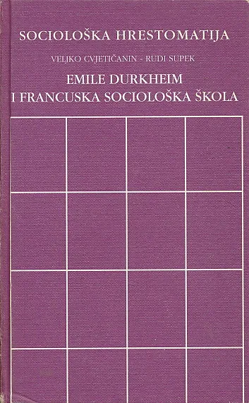 Emile Durkheim i francuska sociološka škola