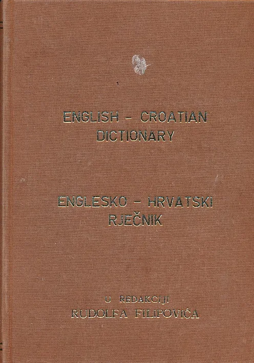 Englesko-hrvatski ili srpski rječnik