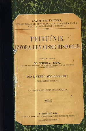 Priručnik izvora hrvatske historije