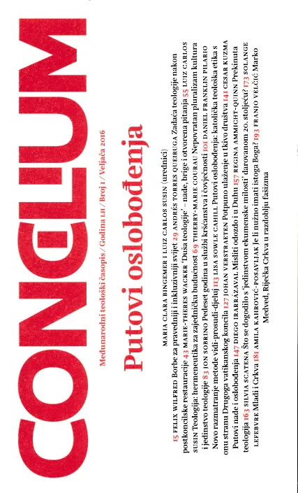Concilium 1/2016 - Putovi oslobođenja