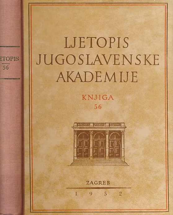 Ljetopis JAZU za god. 1949-1950, knjiga 56