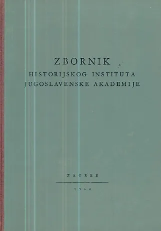 Zbornik historijskog instituta JAZU 5 1964