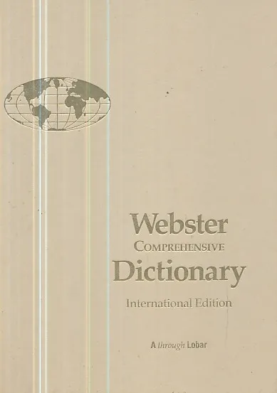 Webster Comprehensive Dictionary A-Z (books I-II)