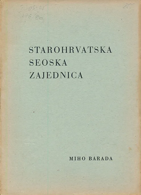Starohrvatska seoska zajednica