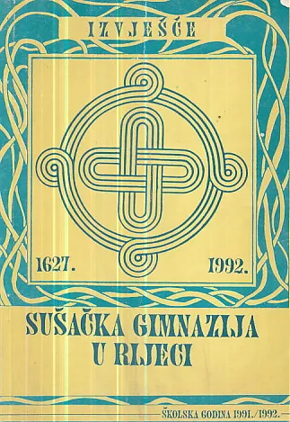 Sušačka gimnazija u Rijeci, izvješće za ŠK 1991./1992.