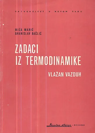 Zadaci iz termodinamike - vlažan vazduh