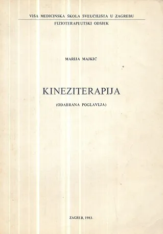 Kineziterapija (odabrana poglavlja)
