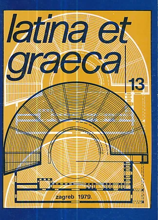 Latina et Graeca, br. 13/1979