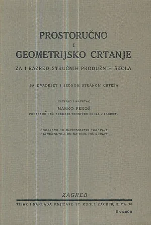 Prostoručno i geometrijsko crtanje za I razred stručnih produžnih škola