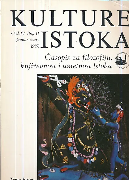 Kulture istoka, br. 11/1987 - Budizam, svetlo Azije