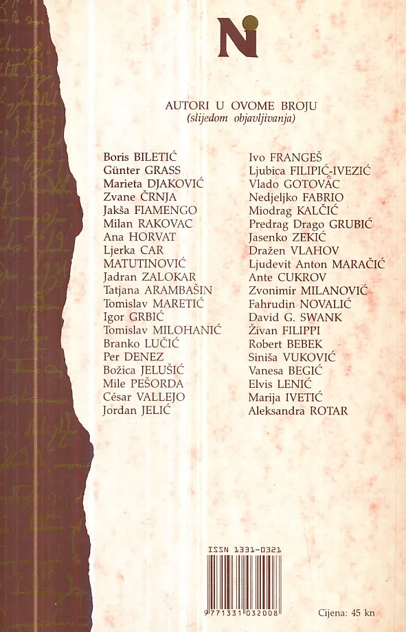 Nova Istra, br. 2-3/1999