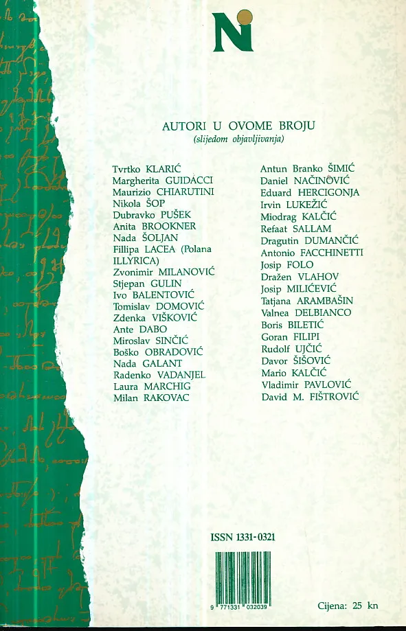 Nova Istra, br. 1/1997
