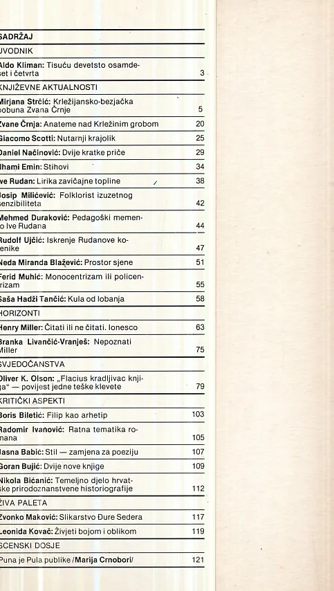 Istra, br. 1/1984