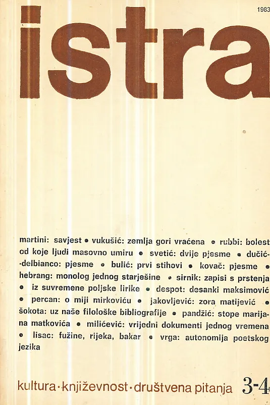 Istra, br. 3-4/1983
