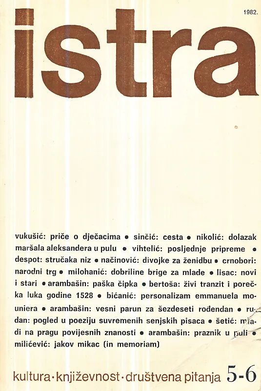 Istra, br. 5-6/1982