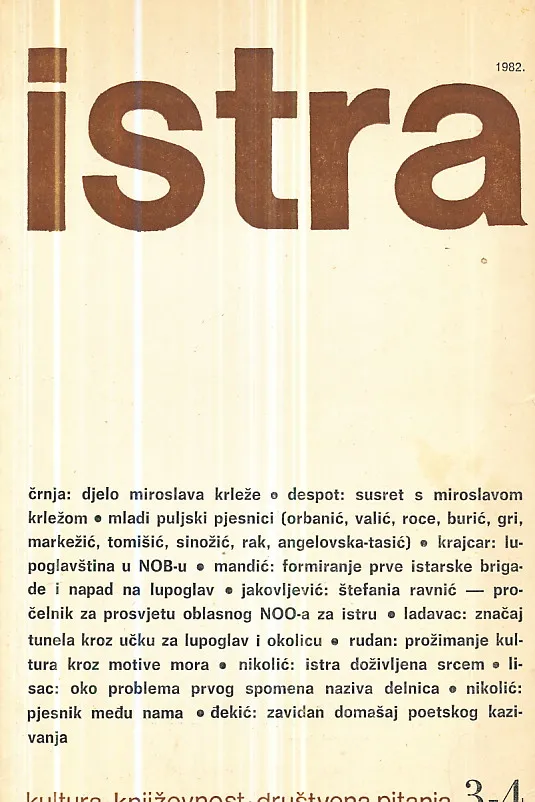Istra, br. 3-4/1982