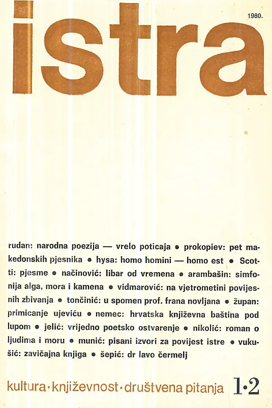 Istra, br. 3-4/1980