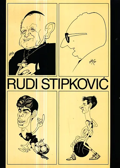 Rudi Stipković, majstor portret-karikature
