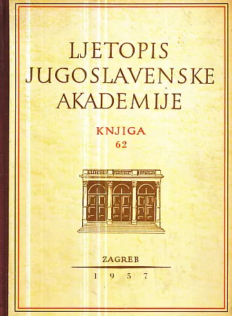 Ljetopis JAZU 62/1957