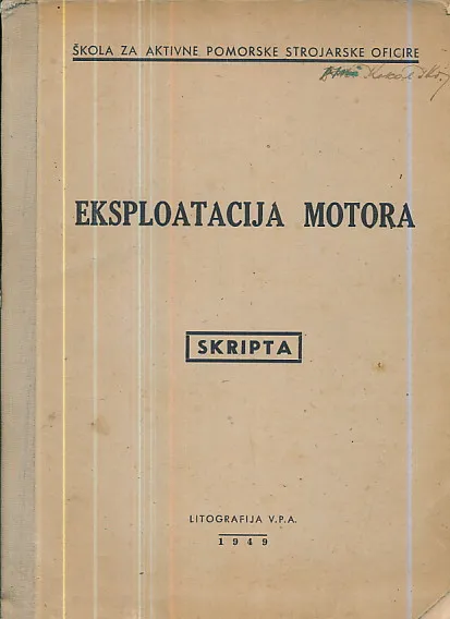 Eksploatacija motora (skripta)