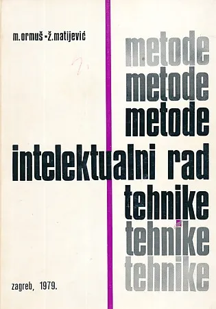 Intelektualni rad - Metode i tehnike