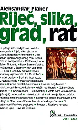 Riječ, slika, grad, rat
